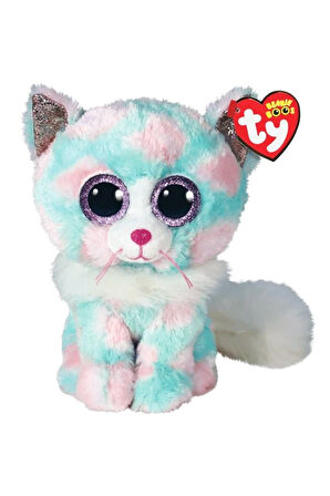 10 cm'lik Mutluluk: Ty Beanie Boo Opal Pastel Kedi