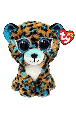 TY Peluş Mavi Benekli Leopar Cobalt 15 cm - En Şık Arkadaşınız!