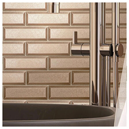 Nichetiles Metronom Bronz Metal Mozaik 30,5 cm. x 30,5 cm. (0,5 Metrekare/Kutu)