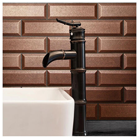 Nichetiles Metronom Bakır Metal Mozaik 30,5 cm. x 30,5 cm. (0,5 Metrekare/Kutu)