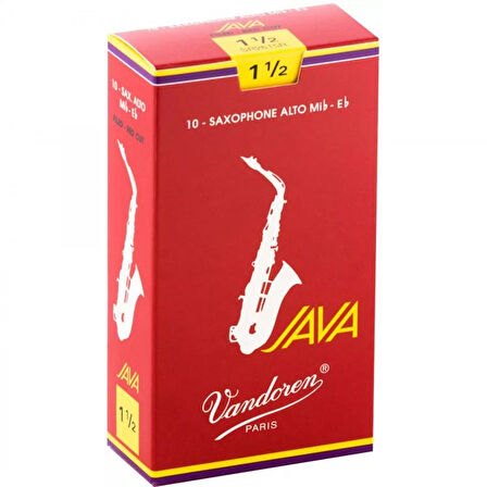 Vandoren SR2615R Alto Saksafon Kamışı JAVA (10LU) NO:1