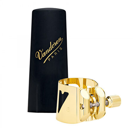 Vandoren LC080P Optimum Tenor Saksafon V16 Bek Gold Bilezik,Plast