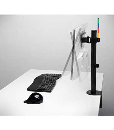 Kensington Boyun Sağlığınız Için Ergonomik Hareketli Tekil Monitör Kolu K55411WW