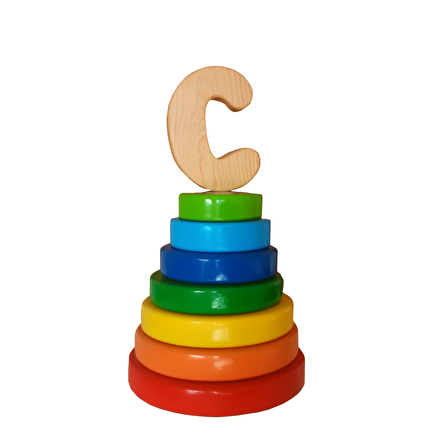 Toddler Stacker (Gökkuşağı Renkleri)