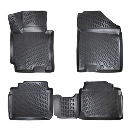 Kia Cerato 3D havuzlu paspas 2004-2009 arası Rizline