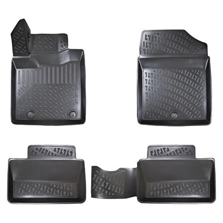 Kia Picanto 3D havuzlu paspas 2017 sonrası Rizline