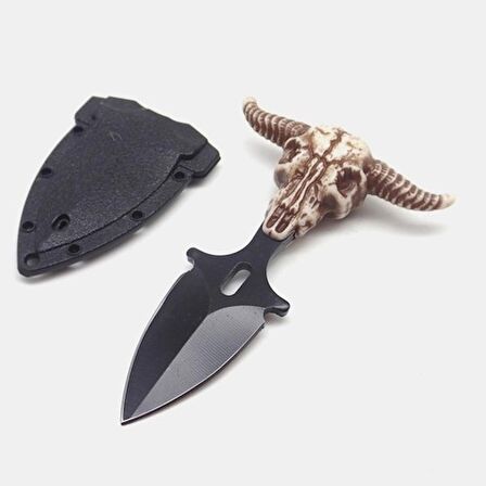 Kolye Bıçak Ayı Dişi - Push Dagger