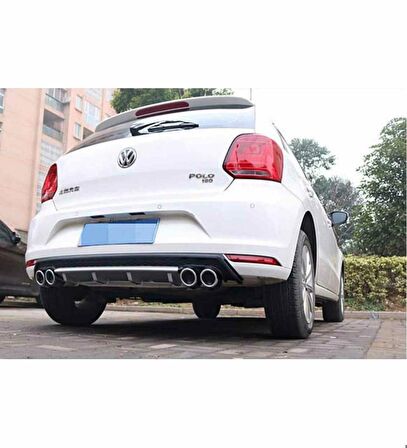 Vw Polo 4 çıkış görünümlü difüzör 2014-2018 arası modeller