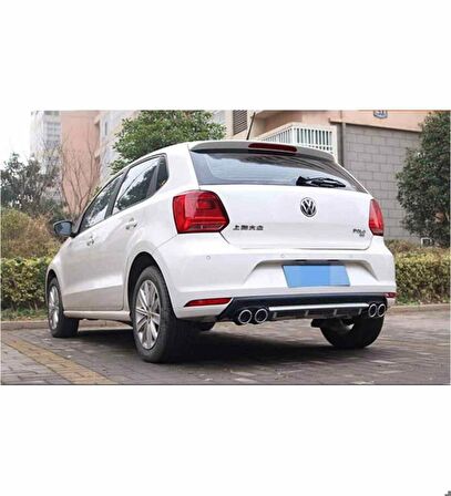 Vw Polo 4 çıkış görünümlü difüzör 2014-2018 arası modeller