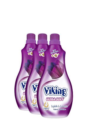 Viking Ultra Soft Lavanta - Leylak Konsantre 60 Yıkama Yumuşatıcı 1.44 lt 3'lü