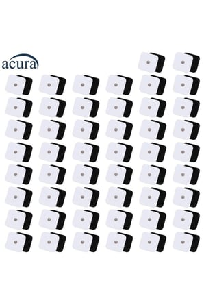 5x5 Çıtçıtlı Kare Tens Pedi 20 Adet