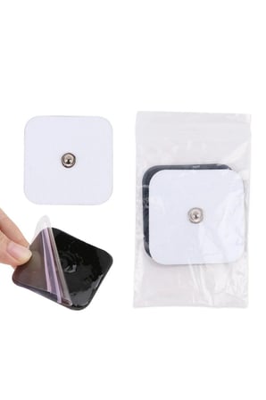 5x5 Çıtçıtlı Kare Tens Pedi 20 Adet