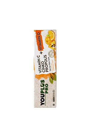 Youplus Pro Vitamin C D Çinko Propolis 15 Efervesan Tablet