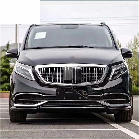 Mercedes Vito w447 maybach ön panjur ızgara seti krom-siyah 2015-2019 arası