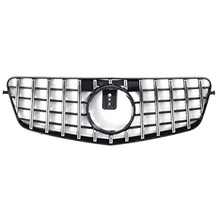 Mercedes w212 gtr ön panjur ızgara seti Krom-Siyah 2013-2016 arası