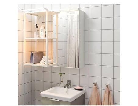 IKEA SILVERGLANS LED'li dolap aydınlatması , beyaz, 40 cm 