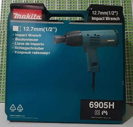 MAKİTA 6905H ELEKTRİKLİ SOMUN SIKMA MAKİNESİ 6905H-12,7 MM-1/2"