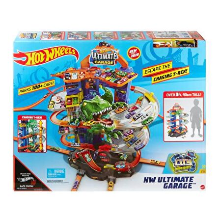 Hot Wheels Robotik T-Rex Ultımate Garaj GJL14