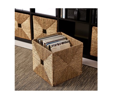 IKEA KNIPSA sepet , deniz sazı, 32x33x32 cm 