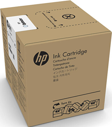 Feyza Bilişim® HP 871 Optimizer 3 Litrelik Optimize Edici Orijnal Latex Mürekkep Kartuşu (G0Y85C)