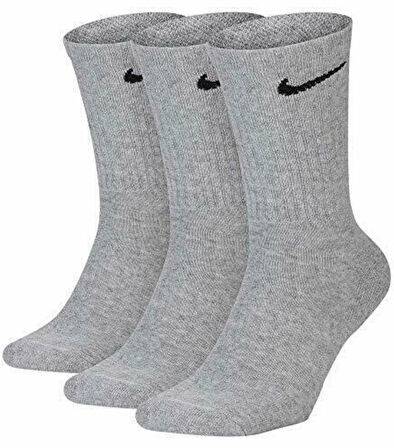 Nike SX7664-901 Everyday Cushioned  3 Lü Çorap Seti