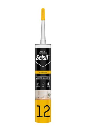 Selsil AYNA MONTAJ SİLİKONU 2 adet