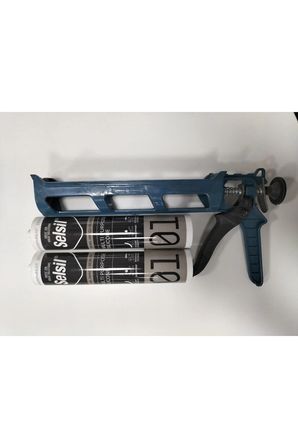 SELSİL 2 Adet Şeffaf Silikon + Plastik Silikon Tabancası