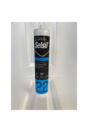 Selsil Silikonize Mastik 500 gr Siyah 3 ADET