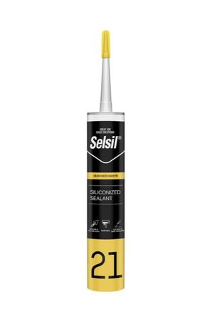Selsil Silikonize Mastik 500 gr GRİ 2 ADET