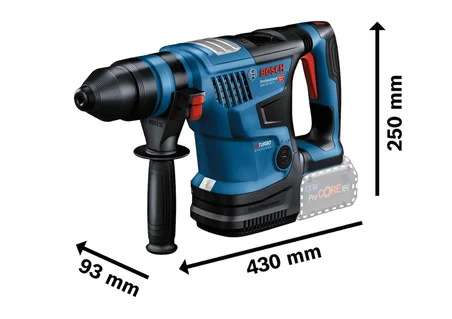 Bosch GBH 18V-34 CF 2x12.0Ah Procore Çift Akülü Kırıcı Delici