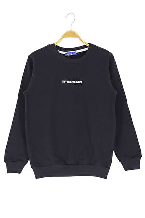 Erkek çocuk sweatshirt 2 iplik şardonlu