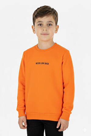 Erkek çocuk sweatshirt 2 iplik şardonlu