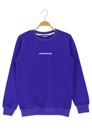 Erkek çocuk sweatshirt 2 iplik şardonlu