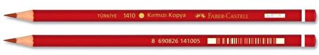 Faber Castell Kırmızı Kopya Kurşun Kalem (Adet)