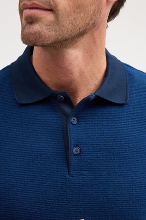 Erkek Polo Yaka Uzun Kol Sweatshirt