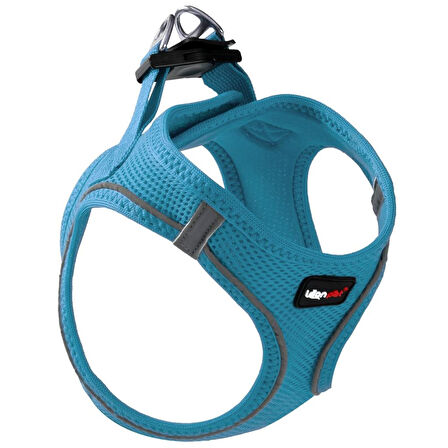 Leon Pet Air Mesh Mavi Göğüs Tasması XLarge