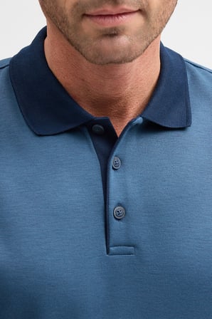 Erkek Polo Yaka Uzun Kol Sweatshirt