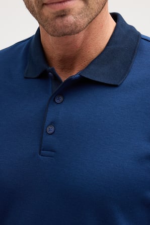 Erkek Polo Yaka Uzun Kol Sweatshirt