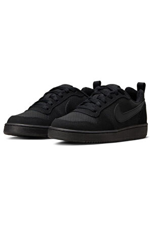 Nike Court Borough Low Sneaker Black Unsiex Günlük Spor Ayakkabı Siyah