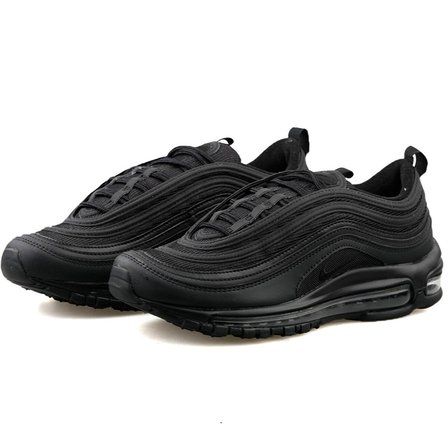 Nike Air Max 97 Unisex Sneaker Black Günlük Spor Ayakkabı Siyah