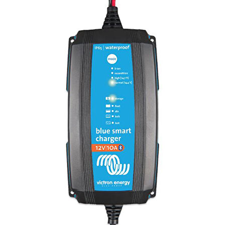BLUE SMART IP65 AKÜ ŞARJ CİHAZI 12/10 + DC KONN. REDRESÖR