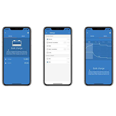BLUE SMART IP65 AKÜ ŞARJ CİHAZI 12/10 + DC KONN. REDRESÖR