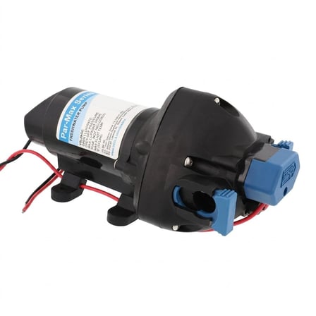 Jabsco PAR-Max 2 Hidrofor 12 V - 1/2'' (13 mm) - 35 PSI (2.4 Bar) - 7.6 Lt/dk (2 GPM) - Sessiz, Güvenli ve Dayanıklı