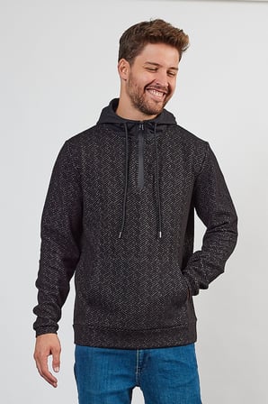 Kapüşonlu Kanguru Cep Sweatshirt