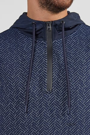 Kapüşonlu Kanguru Cep Sweatshirt