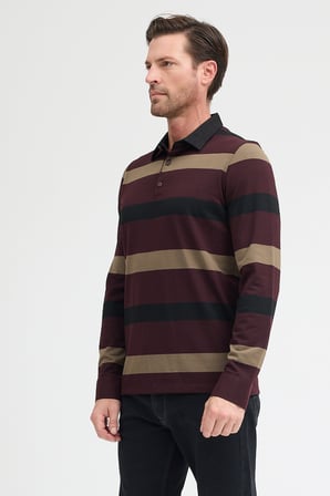 rkek Polo Yaka Uzun Kol Sweatshirt