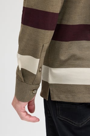 rkek Polo Yaka Uzun Kol Sweatshirt