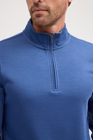Erkek Dik Yaka Fermuarlı Sweatshirt