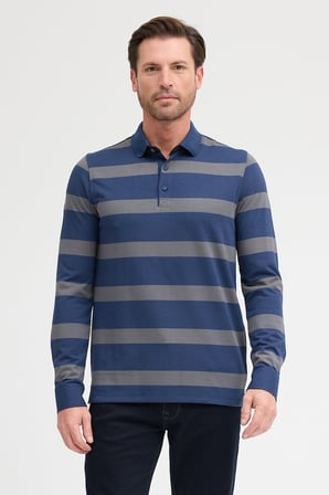 Polo Yaka Uzun Kol Sweatshirt