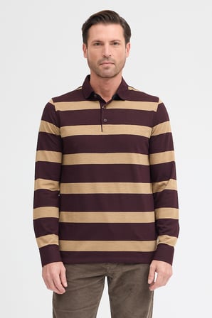Polo Yaka Uzun Kol Sweatshirt
